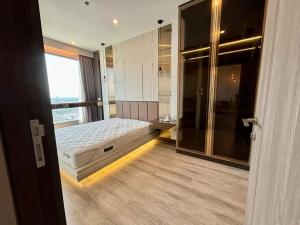 For RentCondoOnnut, Udomsuk : 🔥🔥For rent/sale Condo Ideo Mobi Sukhumvit 66, 25th floor, 2 bedroom condo⛳️Condo near Udomsuk BTS station, only 50 meters!!!📌Rent 32,000 / 1 year contract📌Sell for 7.9 million baht / Transfer fee is half each ❌New room, never occupied. Beautiful view wort