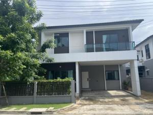 For RentHouseVipawadee, Don Mueang, Lak Si : 2-story detached house for rent, Centro Vibhavadi project, fully furnished, new house, corner unit, pets allowed. Near Don Mueang Airport