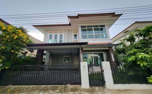 For RentHouseNonthaburi, Bang Yai, Bangbuathong : Single house for rent, no furniture, Latdaville Village 4, Ban Kluai-Sai Noi Road