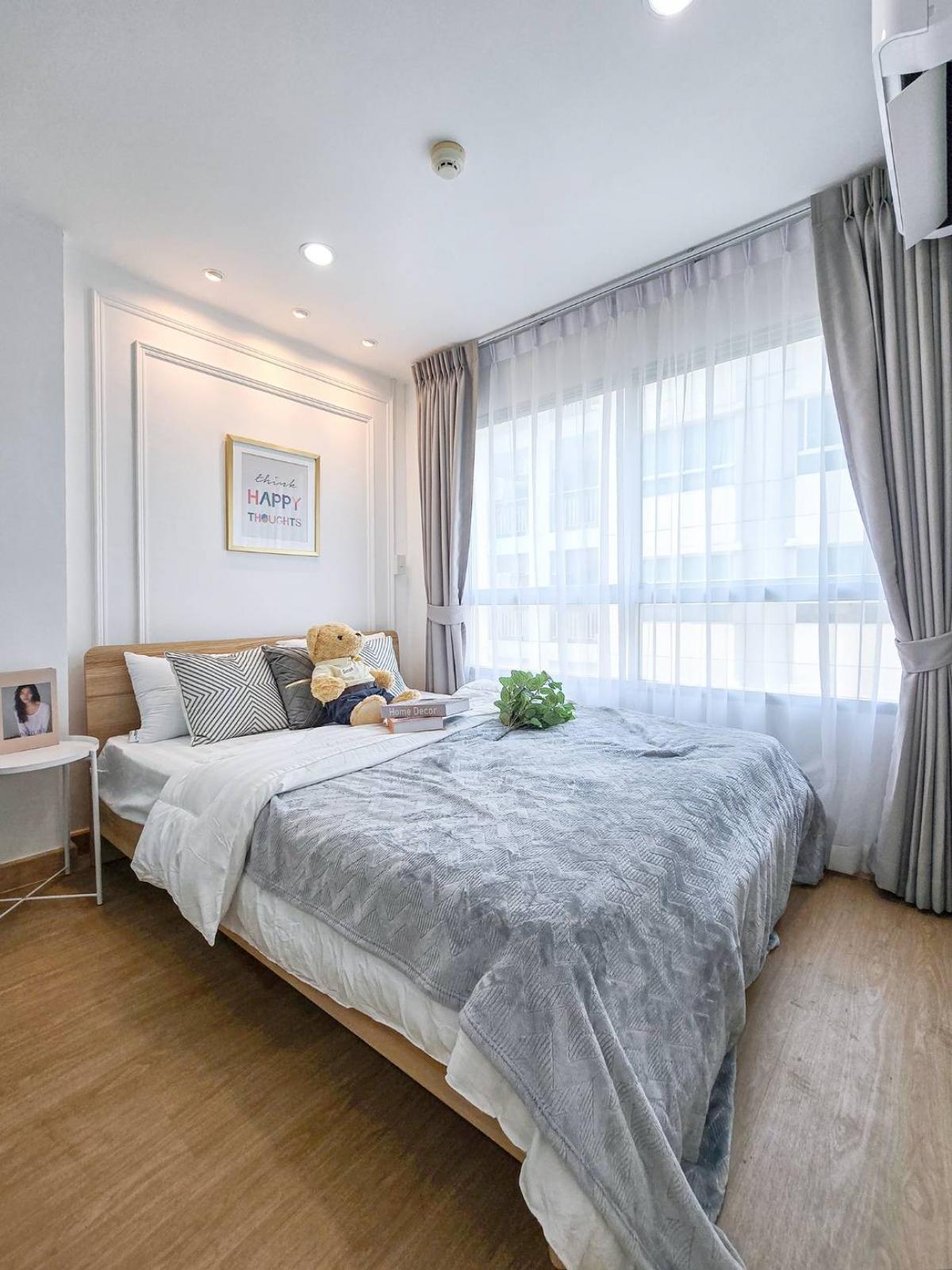 For SaleCondoPattanakan, Srinakarin : 🌟🌟🌟Beautiful room exactly as described. Suitable for every lifestyle 《🏡Lumpini Ville Condo On Nut Phatthanakan》 🛵Next to the road, close to the BTS, convenient to travel [Free] 🛋Furniture and electrical appliances, garden, fitness center, swimming pool, l