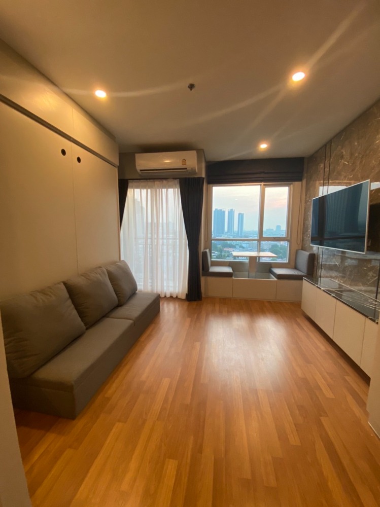 For RentCondoBang Sue, Wong Sawang, Tao Pun : 💞Built-in furniture room, affordable price, Lumpini Place Tao Poon