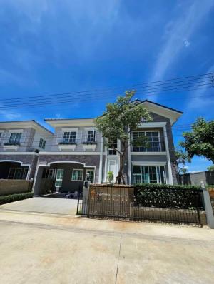 For RentHousePathum Thani,Rangsit, Thammasat : Single house for rent, Prestige Future Rangsit. near Don Mueang Airport🛩💸🎊