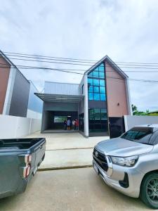 For RentWarehouseRattanathibet, Sanambinna : WatLatPlaDuk Nordic new warehouse for rent cheapest 79 sq.wa.MRT KhlongBangPhai 5km. BigC BangYai