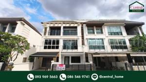 For SaleTownhouseKasetsart, Ratchayothin : 3-story townhome, The Royal Vienna Ratchavipha - Ratchadaphisek.