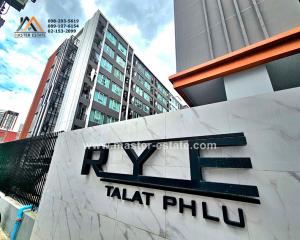 For SaleCondoThaphra, Talat Phlu, Wutthakat : CONDO Rai Talat Phlu Thet Thai 33, corner room, 7th floor, Building B, fully furnished, cheap sale, good condition room, near BTS Talat Phlu station