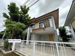 For SaleHouseLadkrabang, Suwannaphum Airport : 77 sq m, 4 bedrooms, 3 bathrooms, 2-storey detached house, RK Home Park 2, Rama 9 Ring Road