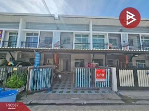 For SaleTownhousePattaya, Bangsaen, Chonburi : Townhouse for sale, Prapassorn Village, Precio 4, Na Pa, Chonburi, ready to move in