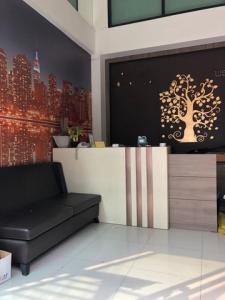 For RentHome OfficeKaset Nawamin,Ladplakao : RF098 Home office for rent, 4.5 floors, 5 bathrooms, Nirvana@WORK project, Kaset-Nawamin, fully decorated, with some furniture