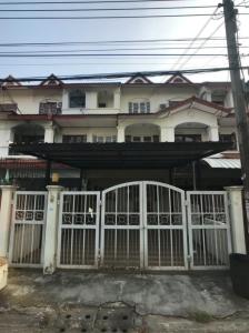 For RentTownhouseChokchai 4, Ladprao 71, Ladprao 48, : Townhouse for rent, 3 floors, 5 bedrooms, Soi Lat Phrao 80, usable area 300 square meters, suitable for Home Office, near BTS Lat Phrao 71