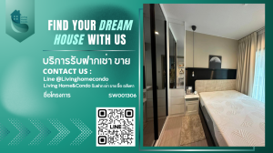 For SaleCondoRama9, Petchburi, RCA : Condo for sale, Life Asoke-Rama 9, studio, high floor, near MRT Phra Ram 9