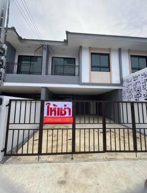 For RentTownhousePhutthamonthon, Salaya : [For rent 10,000-./month] New house!! Nonthara Village 5 near Mahidol University, Salaya