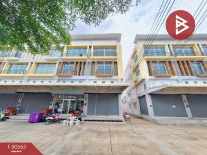 For SaleShophouseMahachai Samut Sakhon : For sale: 3-storey commercial building, Erica Ville Village, Mahachai, Bang Ya Phraek, Samut Sakhon