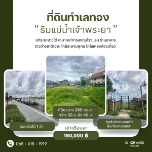 For RentLandWongwianyai, Charoennakor : Land for rent 