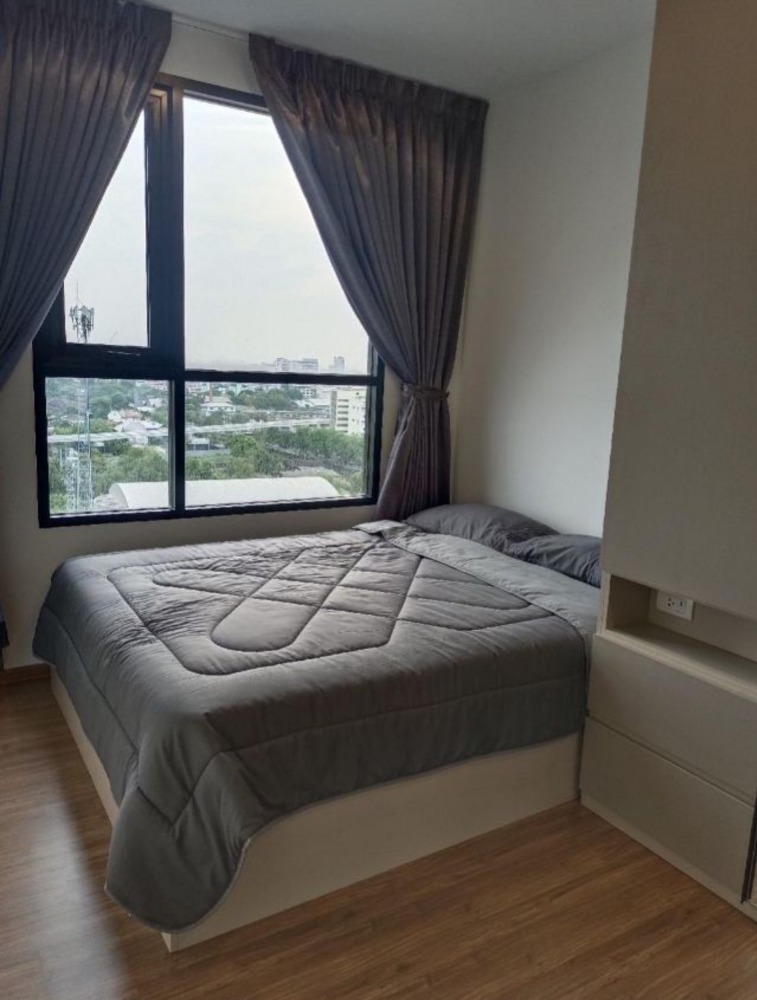 For RentCondoMin Buri, Romklao : ++Condo for rent, The Origin Ram 209, 11th floor, beautiful room, fully furnished, with front-loading washing machine**++