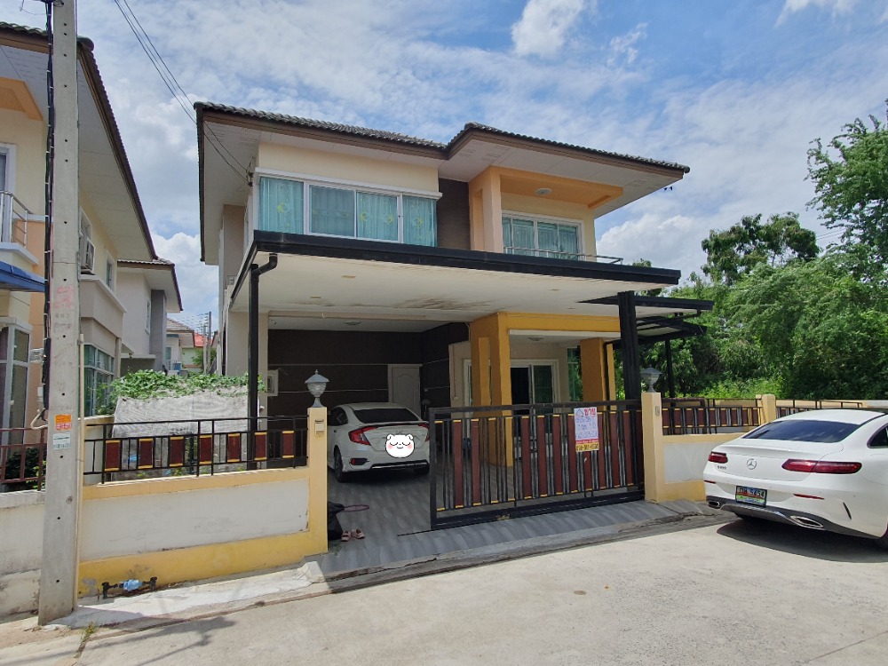 For SaleHouseAyutthaya : Single house in a good location, on Ayutthaya-Rojana Road, very good price, surrounded by a variety of conveniences