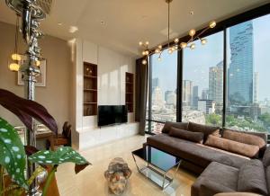 ให้เช่าคอนโดสีลม ศาลาแดง บางรัก : Duplex 2 Beds in Ashton Silom