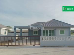 For SaleHouseChachoengsao : Single house for sale, Baan Suan Atchara, Phang Yao - Chachoengsao, 80 sq m, 3 bedrooms, 2 bathrooms, price 2.2 million baht, new house