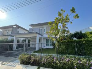 For SaleHouseRama5, Ratchapruek, Bangkruai : Single house for sale, corner house, Ratchaphruek-345