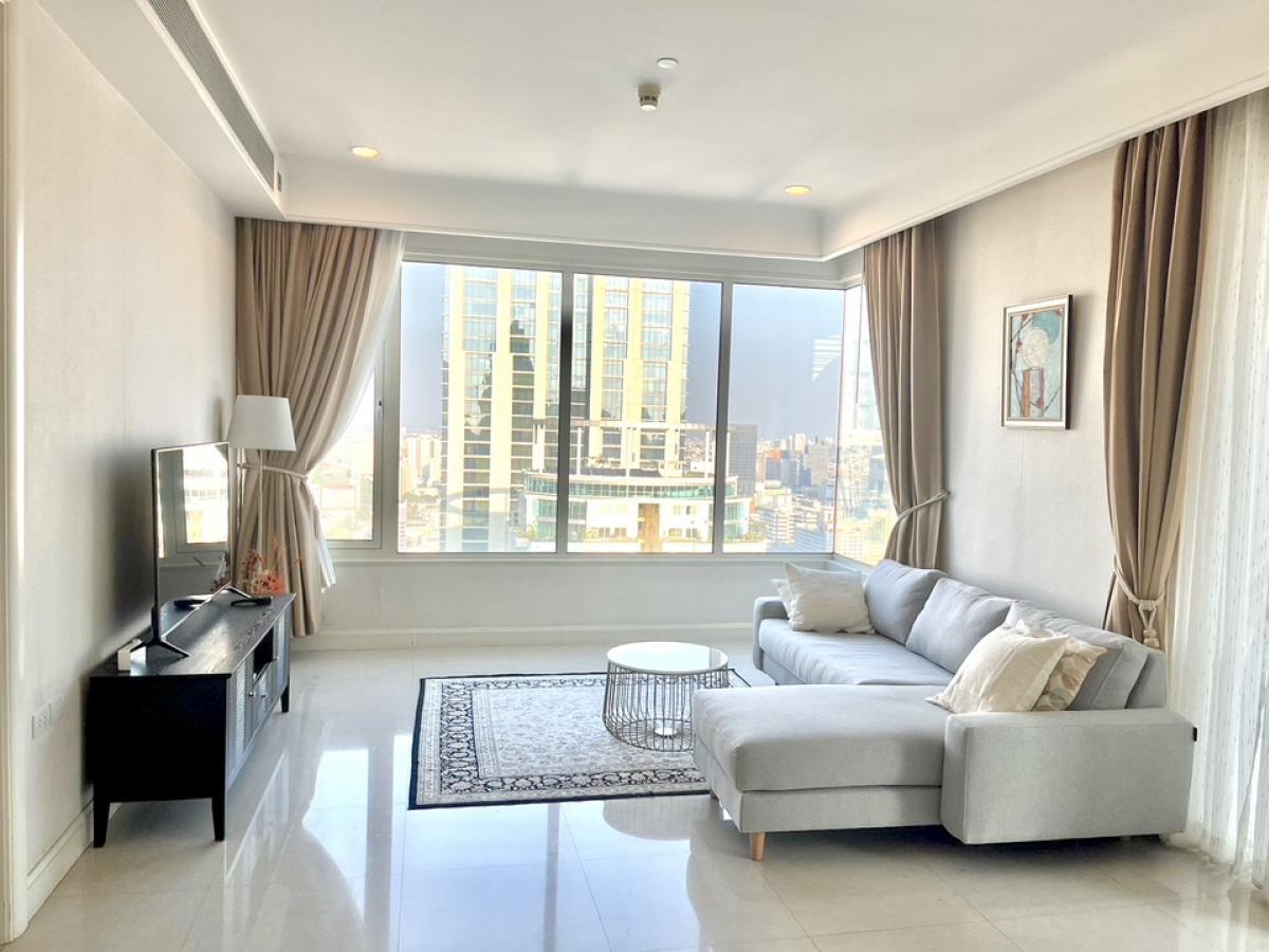 For RentCondoWitthayu, Chidlom, Langsuan, Ploenchit : +++For urgent rent+++ Q Langsuan**2 bedrooms, 135 sq m., fully furnished, ready to move in!!!