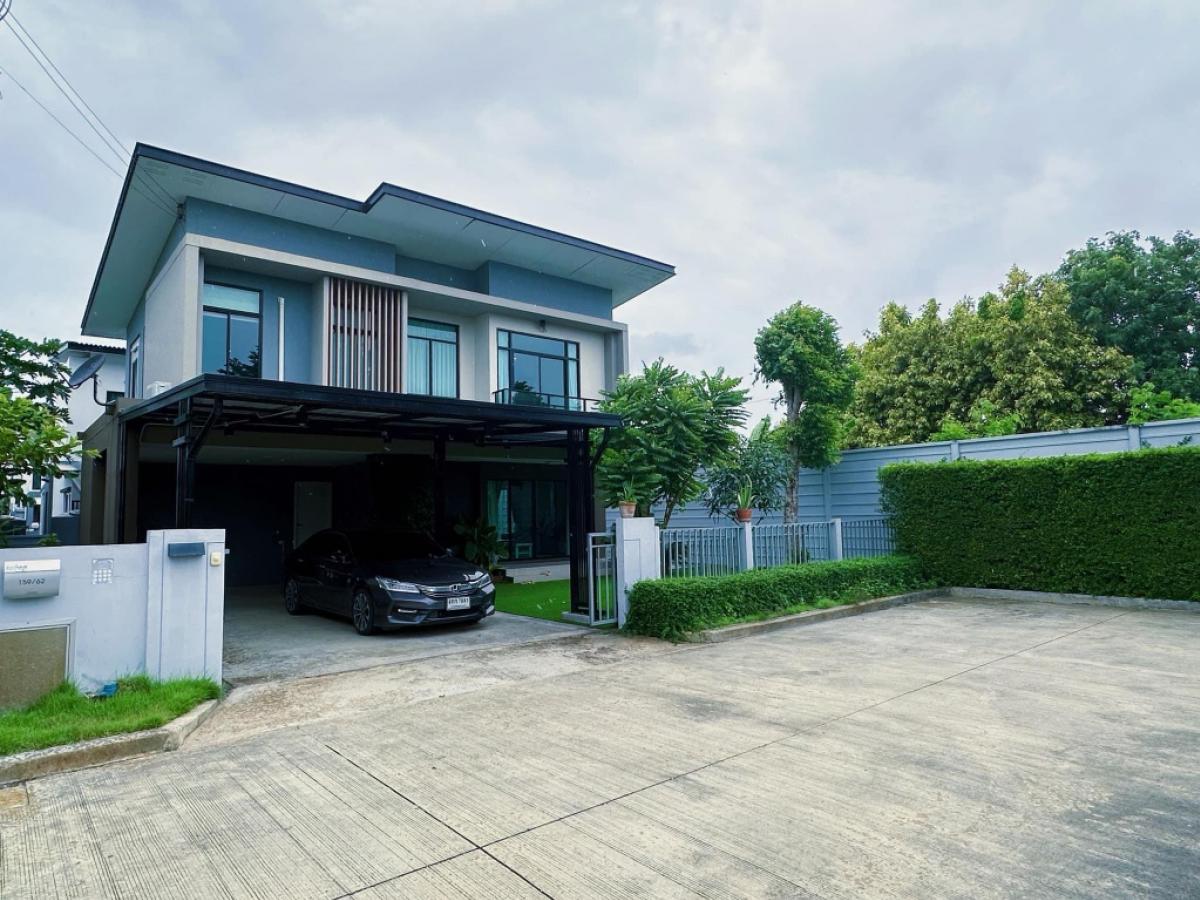 For RentHouseRama5, Ratchapruek, Bangkruai : Single house for rent, ECO HAUS Pinklao-Salaya project