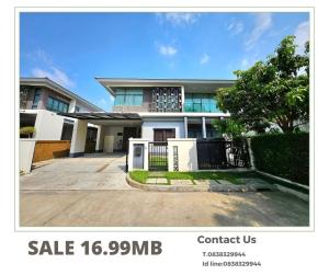 For SaleHousePattanakan, Srinakarin : Single house for sale, land 244 sq m, ready to move in Tel 0838329944 Id line:0838329944