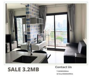 For SaleCondoOnnut, Udomsuk : Condo for sale, 1 bed, 30 sqm, WYNE by Sansiri, 30 sq m, ready to move in, high floor