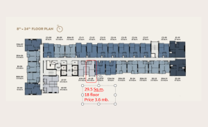 ขายดาวน์คอนโดวงเวียนใหญ่ เจริญนคร : ขายดาวน์ Life เจริญนคร-สาทร ห้อง 29 Sq.m เห็นวิวแม่น้ำเจ้าพระยา!ตำแหน่งสวย ติดต่อ โบ:081-2450908