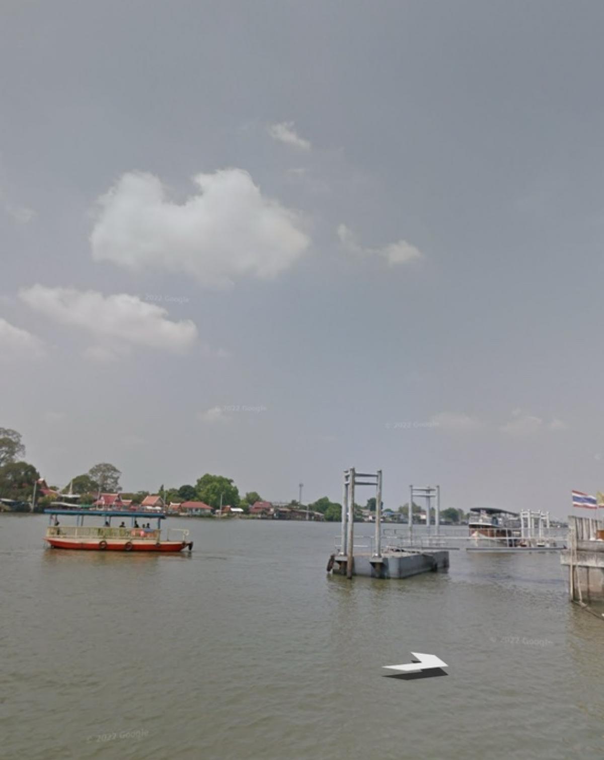 For SaleLandRama5, Ratchapruek, Bangkruai : Land for sale next to the Chao Phraya River, near Rama IV Bridge, Bang Chak Temple