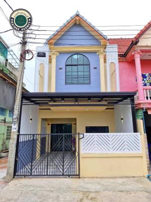 For SaleTownhouseMin Buri, Romklao : 2-storey townhouse, Good Villa Village, Liapwaree 47, Connecting the relationship, Liapwaree, Rat Uthit, Mitmaitri, Prachasamran, Nongchok, Suwinthawong, Lam Hin, Lam Luk Ka, Bangkok Arena, Nimit Mai, Min Buri, Lam Phak Chi, Lat Krabang