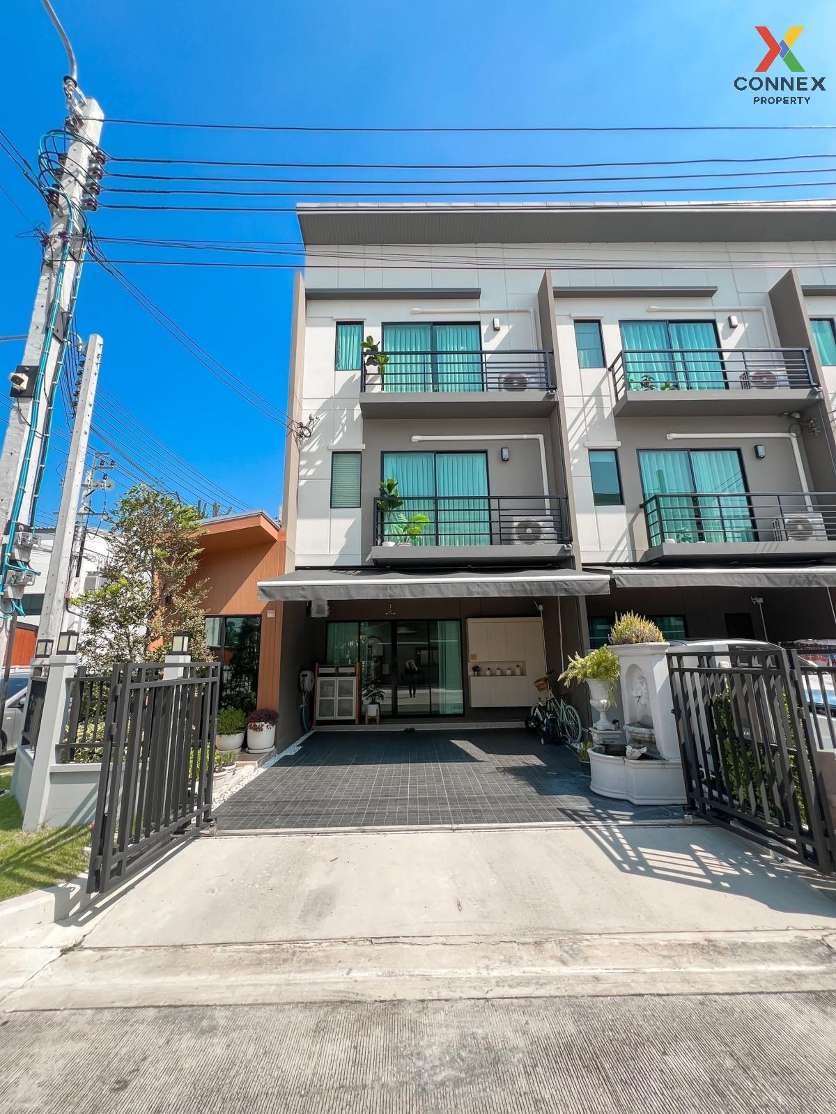 For SaleTownhouseRama5, Ratchapruek, Bangkruai : For Sale Townhouse/Townhome  , Baan Klang Muang Ratchaphruek-Sathorn , corner unit , Bang Khanun , Bang Kruai , Nonthaburi , CX-101182