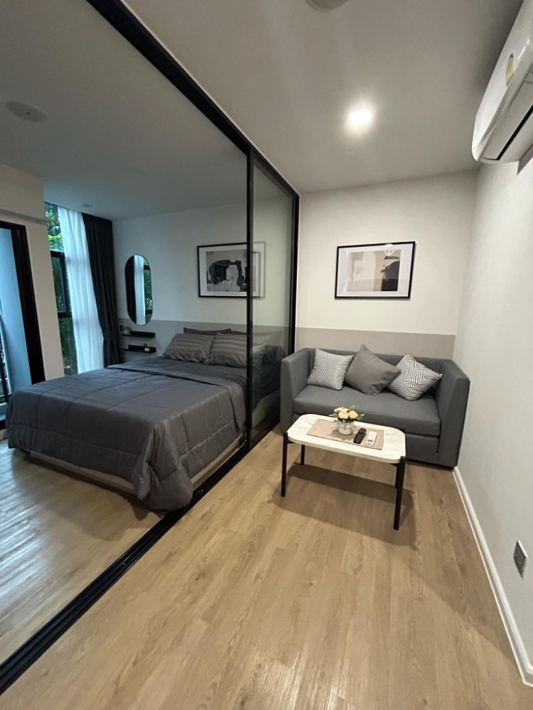 For RentCondoRatchadapisek, Huaikwang, Suttisan : 🏠 Condo for rent Ivory Ratchada 32, 2nd floor - 24.7 sq m. with furniture, near MRT Lat Phrao, BTS Ratchayothin