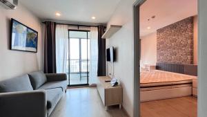 For SaleCondoThaphra, Talat Phlu, Wutthakat : Urgent sale: IDEO Sathorn Tha Phra condo, 1 bedroom, fully furnished, good condition, sold with furniture and appliances, yield 6%