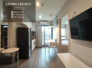 For RentCondoPattanakan, Srinakarin : SHE7RL Condo for rent Rich Park @ Triple Station 27 sq m. 23rd floor line id : @livinglegacy call : 088-651-2193