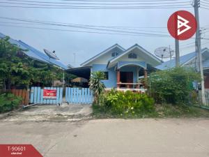 For SaleHouseMahachai Samut Sakhon : Single house for sale, Tharapmontien Village, Ban Phaeo, Samut Sakhon