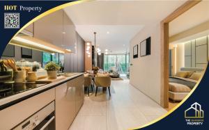 For RentCondoSukhumvit, Asoke, Thonglor : For rent Fynn Sukhumvit 31, luxury condo in the heart of Asoke-Phrom Phong, 2 bedrooms, 2 bathrooms, beautifully decorated, near BTS Phrom Phong