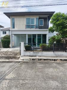 For SaleHouseLadkrabang, Suwannaphum Airport : For sale: 2-storey detached house, Pruksa Lada Village, Suvarnabhumi, 52.1 sq m., usable area 106 sq m.