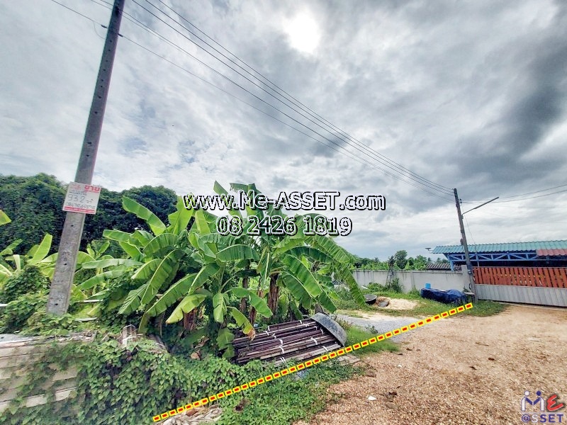 For SaleLandNakhon Pathom : Land for sale, Soi Prasertsri, Soi Yai Cha 9, Tambon Yai Cha, Amphoe Sam Phran, Nakhon Pathom: near PTT Suan Sam Phran: 93.2 sq.wa: CODE NN-91345