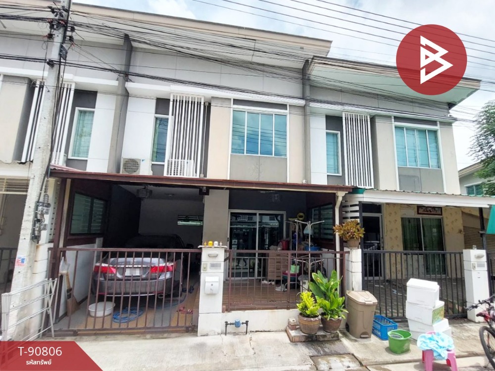 For SaleTownhousePhutthamonthon, Salaya : Townhouse for sale, Pruksa Ville Village 77, Phutthamonthon Sai 4, Sam Phran, Nakhon Pathom