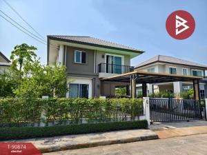 For SaleHouseSamut Prakan,Samrong : Single house for sale Chuan Chuen Village, Bang Na, Bang Bo, Samut Prakan