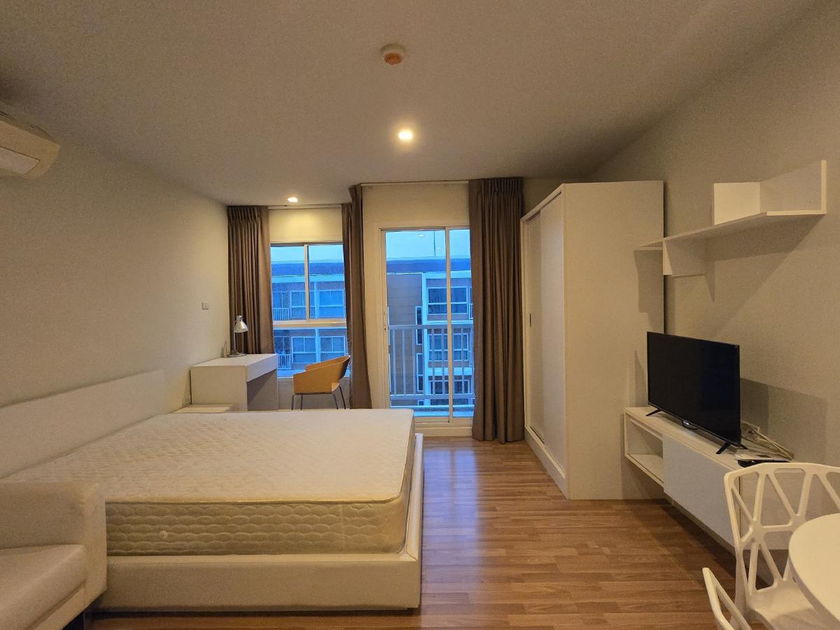 For RentCondoYothinpattana,CDC : For rent 🚝 We condo Ekkamai-Ramintra, beautiful room, ready to move in, garden view (near MRT Pink Line) 📱Line: @promptcondo