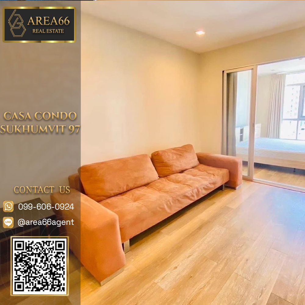 For SaleCondoOnnut, Udomsuk : 🔥 For sale!! Condo Casa Condo Sukhumvit 97