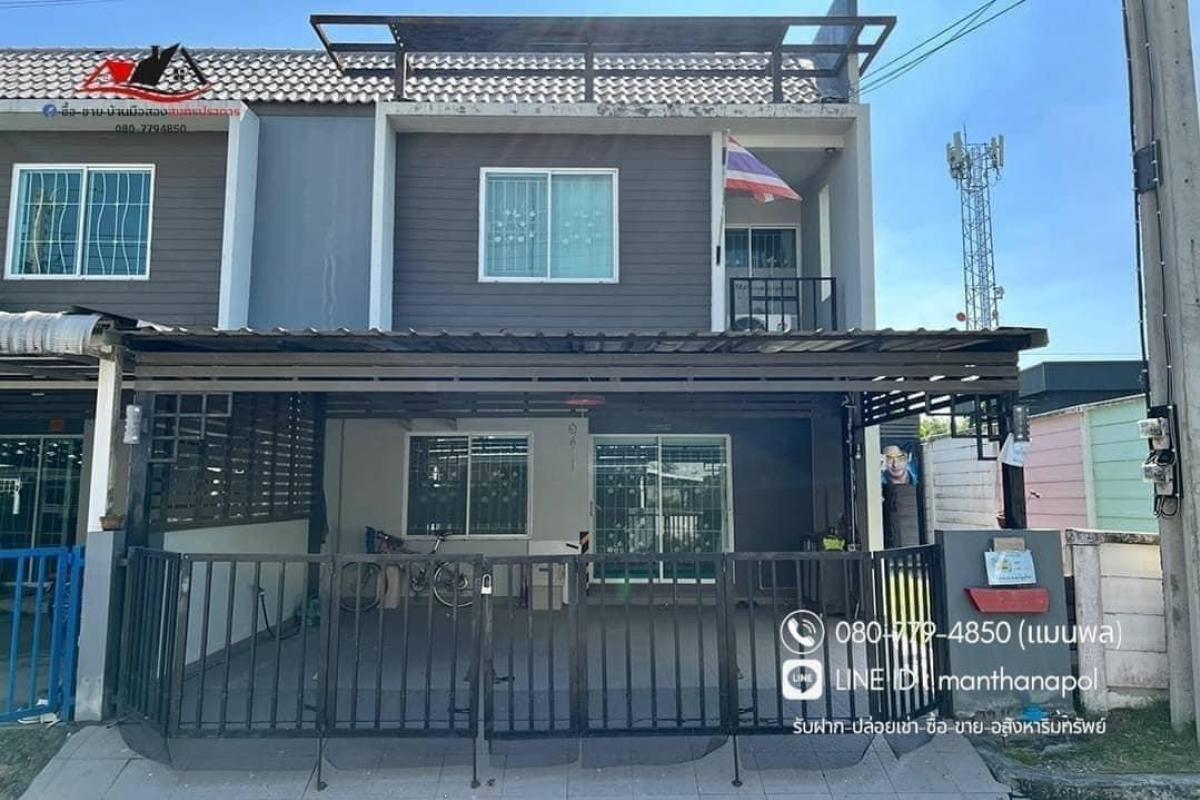 For SaleTownhouseSamut Prakan,Samrong : 33.90 sq m. ‼️Selling below market price, only 2.6 million, The Color Leisure Village, Bangna, Km.10