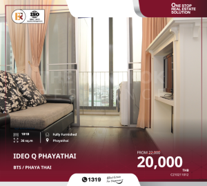 For RentCondoRatchathewi,Phayathai : Ideo Q Phayathai is luxurious, outstanding yet private in the heart of the city, near BTS PHAYA THAI