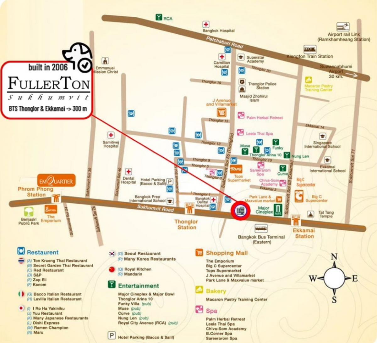 ขายคอนโดสุขุมวิท อโศก ทองหล่อ : ขายด่วนFullerton3ห้องนอน 170sqm มีห้องแม่บ้าน ชั้นสูง วิวสวย ราคาดี