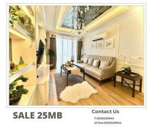 For SaleCondoSukhumvit, Asoke, Thonglor : Condo for sale, 2 bed, Park Origin Phrom Phong, 96 sq m, ready to move in, high floor