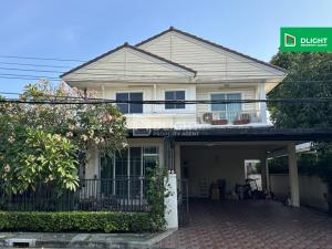 For SaleHouseRama 2, Bang Khun Thian : Single house for sale, Pruksa Lada Village, Tha Kham 2 - Rama 2, area 65 sq m, 3 bedrooms, 3 bathrooms, price 5 million baht, ready to move in house - corner house