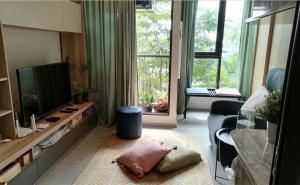 For RentCondoOnnut, Udomsuk : For rent: Life S62, size 25 sq m, fully furnished, ready to move in, fully furnished, very beautiful room, common area here has 3 floors, near BTS Bang Chak, expressway, price 12,000 baht.