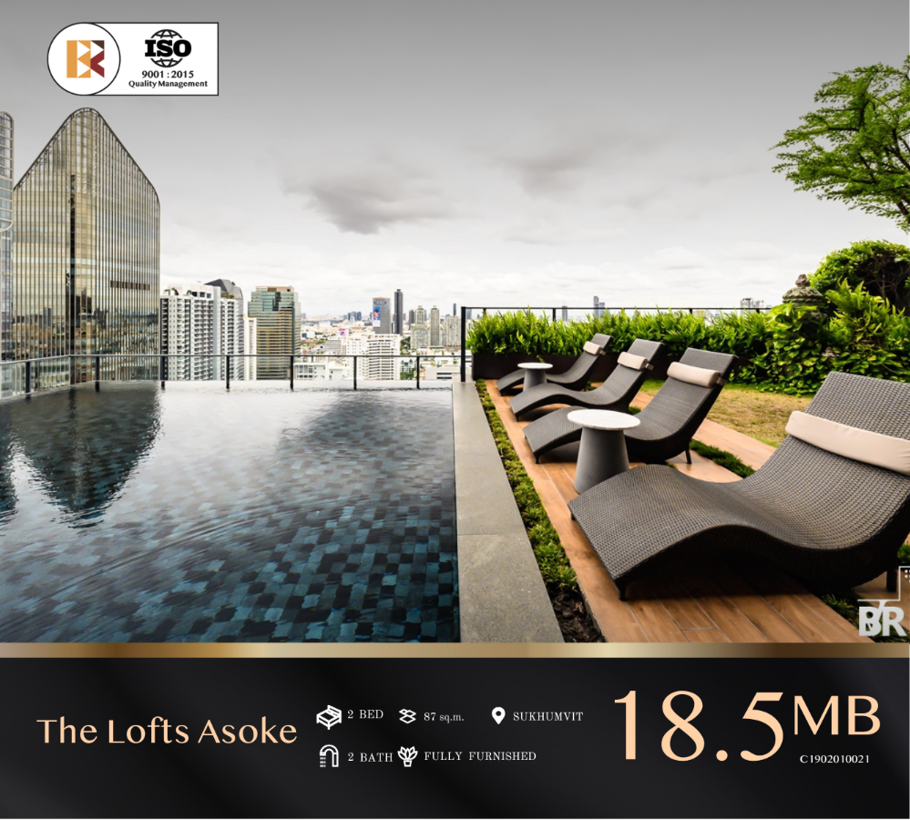 For SaleCondoSukhumvit, Asoke, Thonglor : The Lofts Asoke