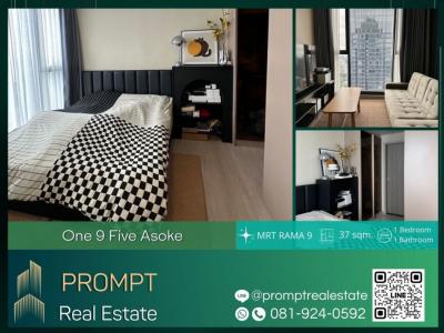 ให้เช่าคอนโดพระราม 9 เพชรบุรีตัดใหม่ RCA : OP01551 - One9Five Asoke - Rama 9 - 37 sqm  - MRT RAMA 9- Central Rama 9 - Fourtune