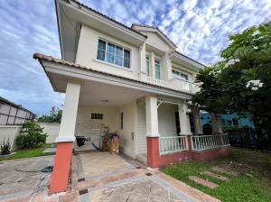 For RentHouseRama5, Ratchapruek, Bangkruai : Single house, 3 bedrooms, 2 bathrooms, near Rama 5 roundabout, fully furnished, ready to move in